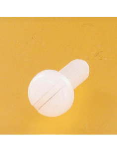 Vis métaux Tête cylindrique large TCL Fendue M8X16 nylon... 2