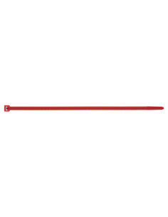 Colliers de serrage Nylon Rouge 2.5X100