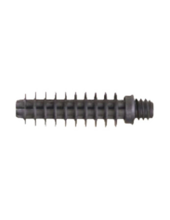 Cheville Fileté Pour Embase collerette M6X37 nylon noir