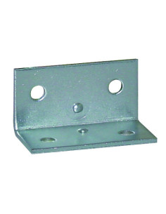 Equerre de fixation renforcée 40X21.5 Epaisseur 1.5 Acier...