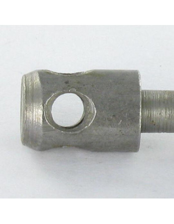 Axe Acier zingué Long M8X75 Pas de 150