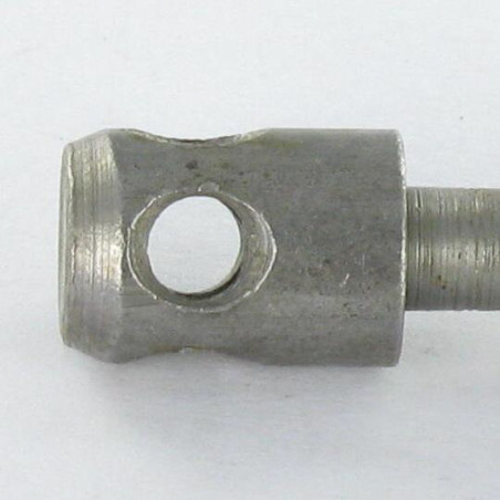 Axe Acier zingué Long M8X75 Pas de 150