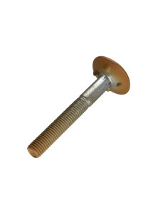 Vis PLAN Tête fraisée LARG 4ERGOT10X80 Acier zingué RAL1011M 2