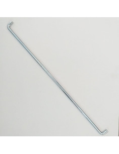 Axes Acier zingué 6X342.5 COUDE Extèrieur 90