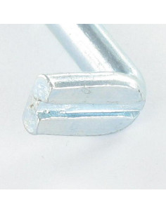 Gonds à Vis TALON PLAT Fendue 5.2X50 Plate Acier zingué 2