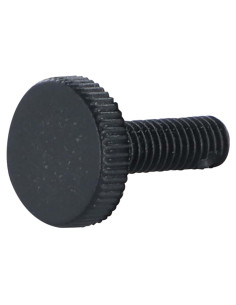 PIED VErin réglable M6X20 Diamètre de tête: 15 Nylon