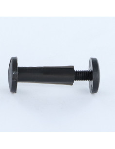 Vis relieur M6X25 Diamètre Tube 8 nylon noir 2 pièces...