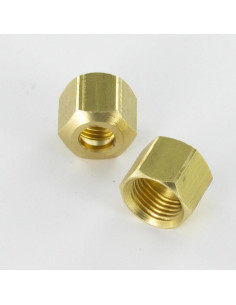 Ecrou Laiton HEXAGONAL M11XPAS1.058