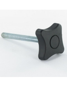 Bout Serrage 4 BRANCHES M5X25 nylon noir