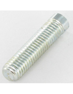 Vis métaux Acier zingué Sans tête M8X35 Filetée sur 30... 2