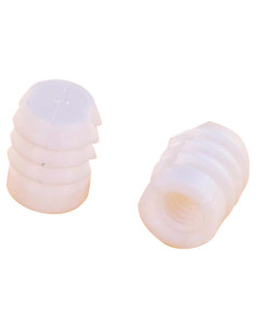 Ecrou à FRAPPER nylon naturel M5 8X11