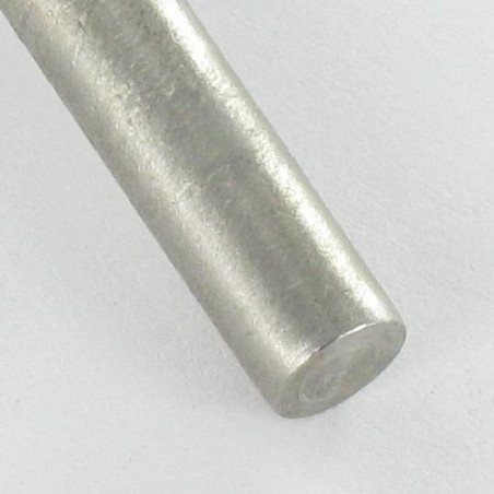 1 x Vis métaux Tête fraisée Fendue 16X37 Filetée sur M8 Bout téton Long Inox