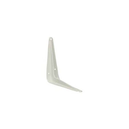 Equerre Etagère Acier brut Blanc 100X125X34