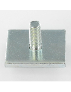 PLAQUETTE 40X32X5 + TRCC JAPY tête ronde collet carré... 2