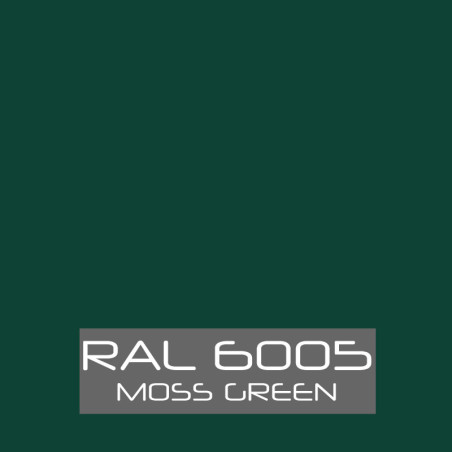 Cavalier Etanche mousse 40X25 Aluminium RAL6005 vert mousse
