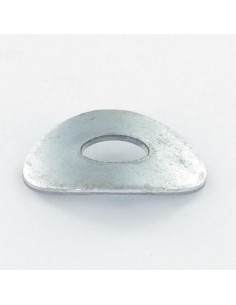 Plaquette incurvée Lisse 9X26