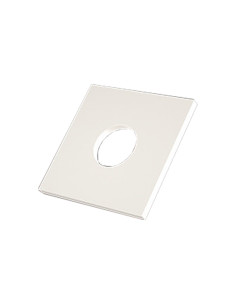 Rondelle Carrée nylon naturel M16X50X5