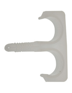 Pontet CLIPS Double Pour Câble De 24 Nylon