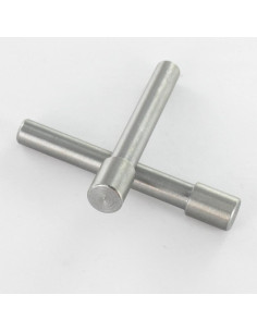 Axes LONGS Acier brut 10X65