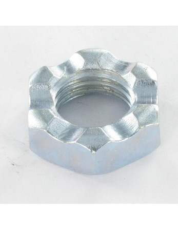 Ecrou CRENEAU M16 HAUT8.5 S/PL24 Classe 6 Acier zingué