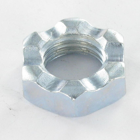 Ecrou CRENEAU M16 HAUT8.5 S/PL24 Classe 6 Acier zingué