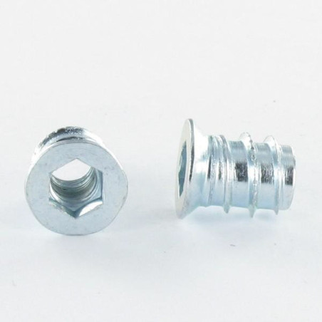 1 x Ecrou Clé de 8 HC8 M8 14X22 Acier zingué 312