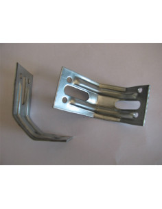 Equerre de fixation réglable 70X55X40 Epaisseur 2 Acier...