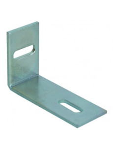 Equerre réglable 32X50X20 2 Trous Acier zingué