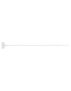 Colliers de serrage D'IDENTIFICATION nylon blanc 2.5X110