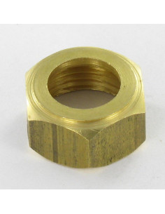 Ecrou Laiton COLLET BATTU 15X21