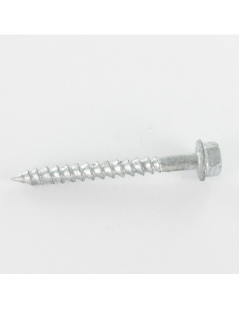 Vis à bourrer Forte tenue à la corrosion Acier galvanisé à chaud Tête ronde TR Fendue 5X60 R23260