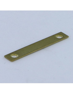 Plaquettes Laiton 6X38X0.8 2
