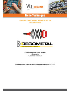 Riveteuse DEGOMETAL GO 810 2
