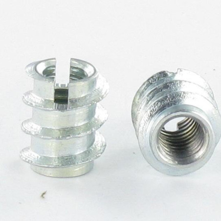 Insert Fendue M6 13X15 Acier zingué