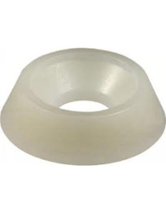 Rondelle cuvette 8X22X6 V.TF M8 nylon noir