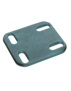 Platine D'ASSEMBLAGE Acier zingué 53X60
