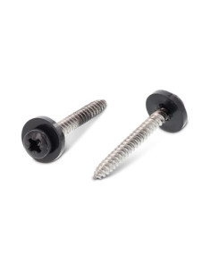 Vis tôle Tête cylindrique TC Pozi N°2 + Rondelle Nylon...