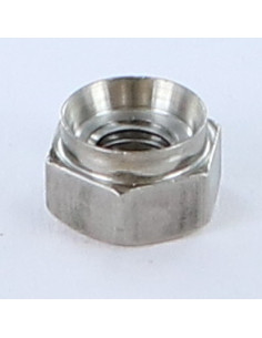 Ecrou à riveter Hexagonal M3 Epaisseur tole 20 Inox A2