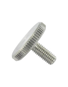 Vis métaux Moletée Basse Inox A1 M6X10