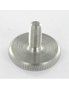 Vis métaux Moletée Basse Inox A1 M6X10 2