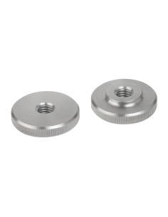 Ecrou MOLETES Type bas M10 Inox A1