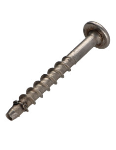Vis béton Tête Bombée TORX T30 Inox A4 7.5X60 Filetée sur 5 2
