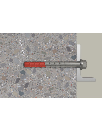 Vis béton Tête hexagonale TH FISCHER ULTRACUT FBS II US 10X120 Inox A4