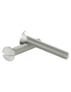 Vis métaux Tête fraisée Fendue M5X16 Inox A4