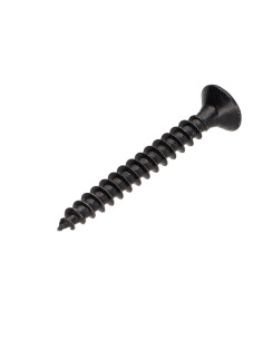 VBA Vis bois agglo Inox A2 Noir Tête fraisée Pozi 3.5X30 2