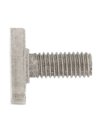 Vis métaux Tête marteau 10X10X4 M8X20 Inox A2 pour profilés 28/15