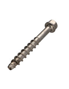 Vis béton Tête hexagonale TH S13 Inox A4 12X100 Filetée... 2