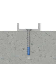 Vis béton Tête fraisée TORX T45 8X80 Bimétal 2