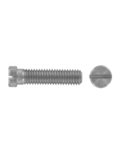 Vis métaux Tête cylindrique TC Réduite Fendue Inox A2...