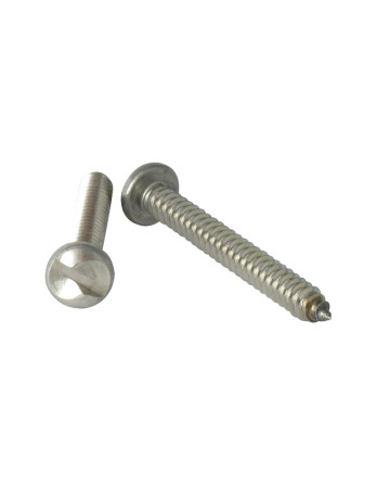 Vis tôle Inviolable Tête cylindrique TC One way 4.2X19 Inox A2